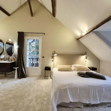 别墅 Maison De Famille Avec Jardin, Tennis, Pres Du Parc Asterix Et Golfs